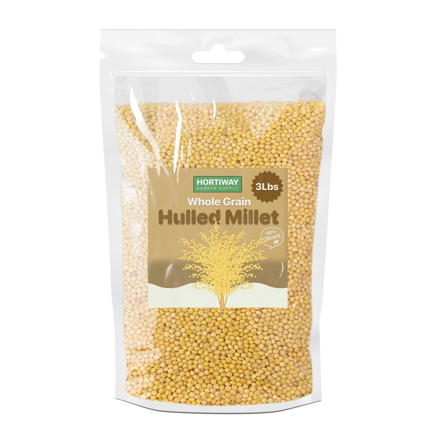 Bulk Hulled Millet Grain - 40lb Bag