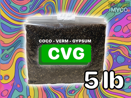 CVG Mushroom Substrate - Coco Coir Vermiculite