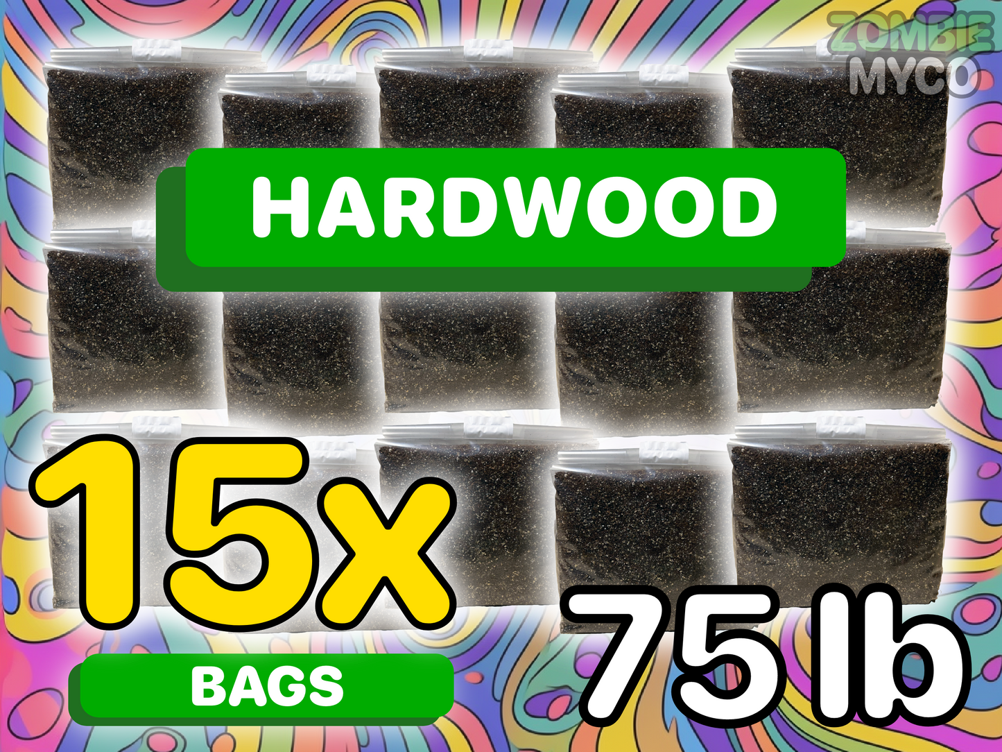 Hardwood Sawdust Mushroom Substrate - Hard Wood