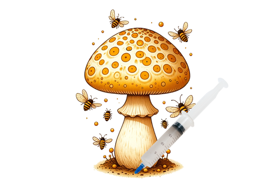 Bees Knees B+ (10cc) Mushroom Liquid Culture