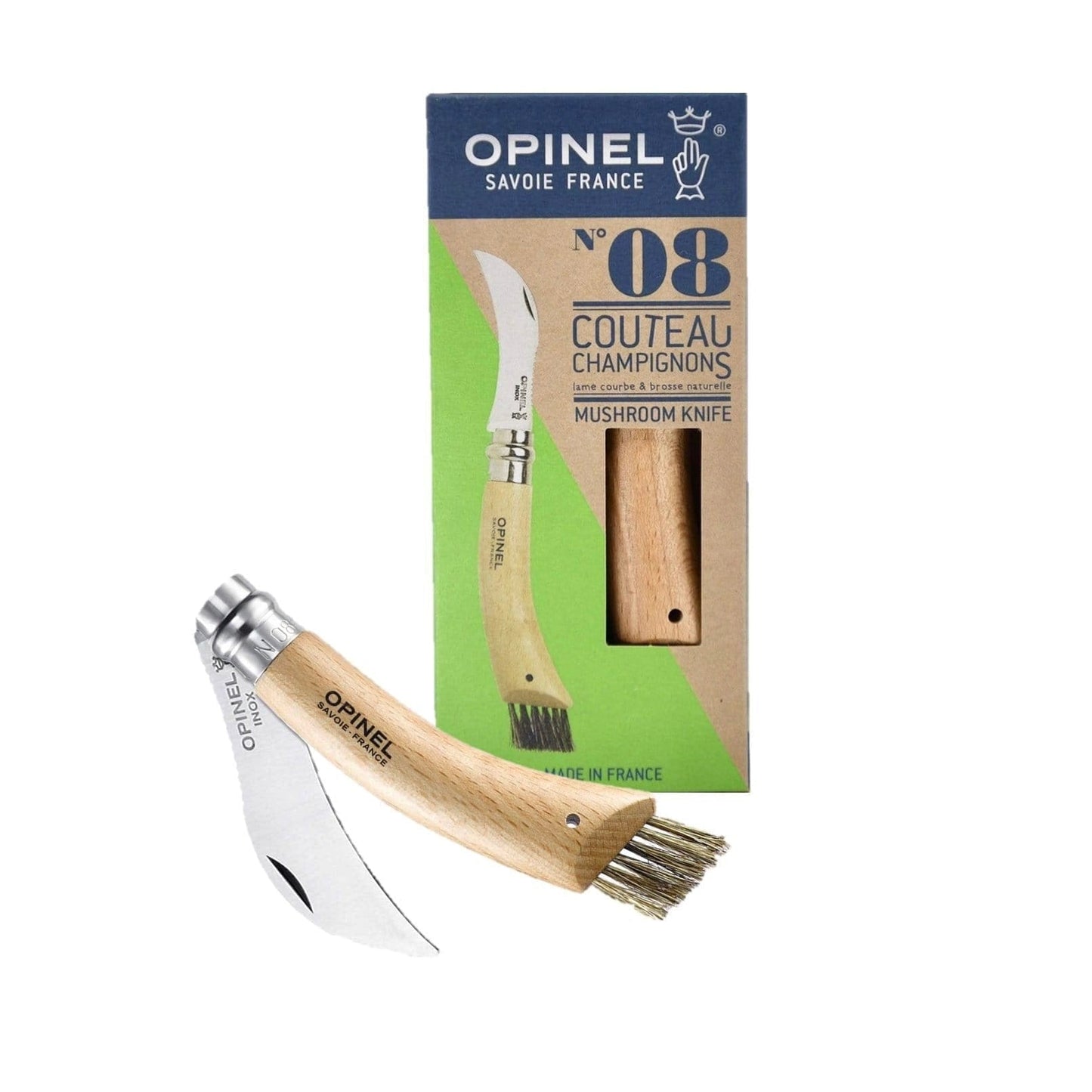 Opinel No. 8 Mushroom Foraging & Harvesting Knife