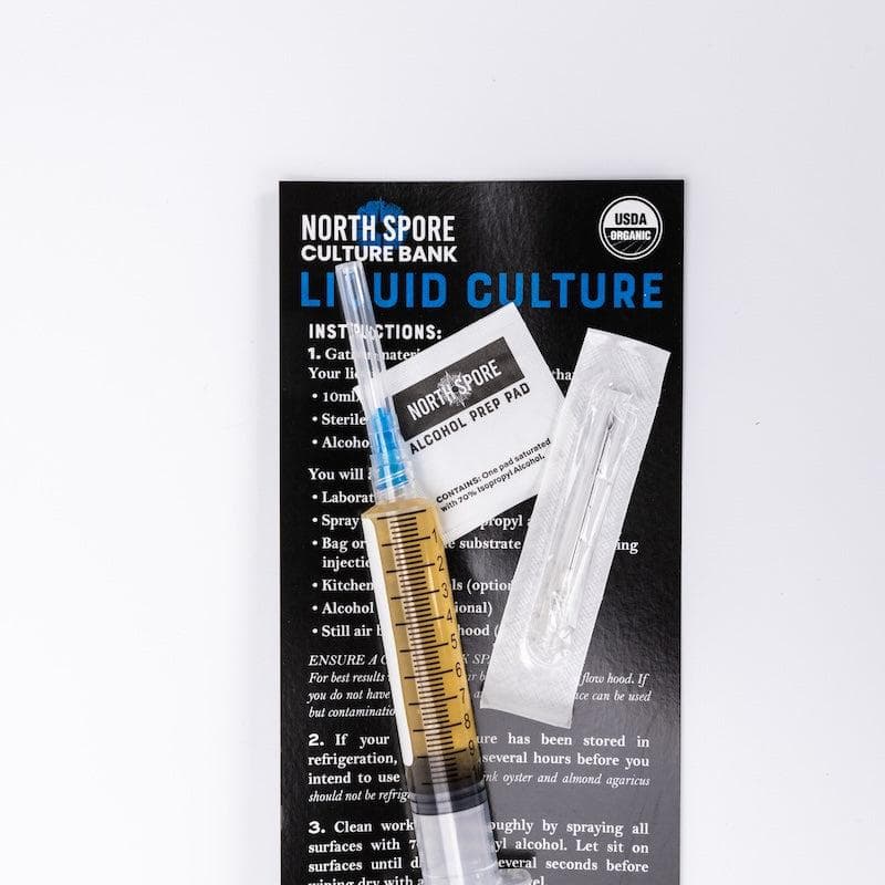 Organic King Trumpet Mushroom Liquid Culture Syringe