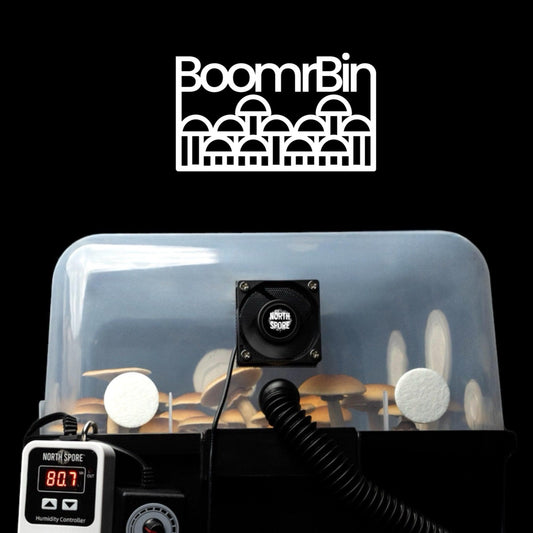 Automated 'Boomr Bin' Monotub Mushroom Grow Kit