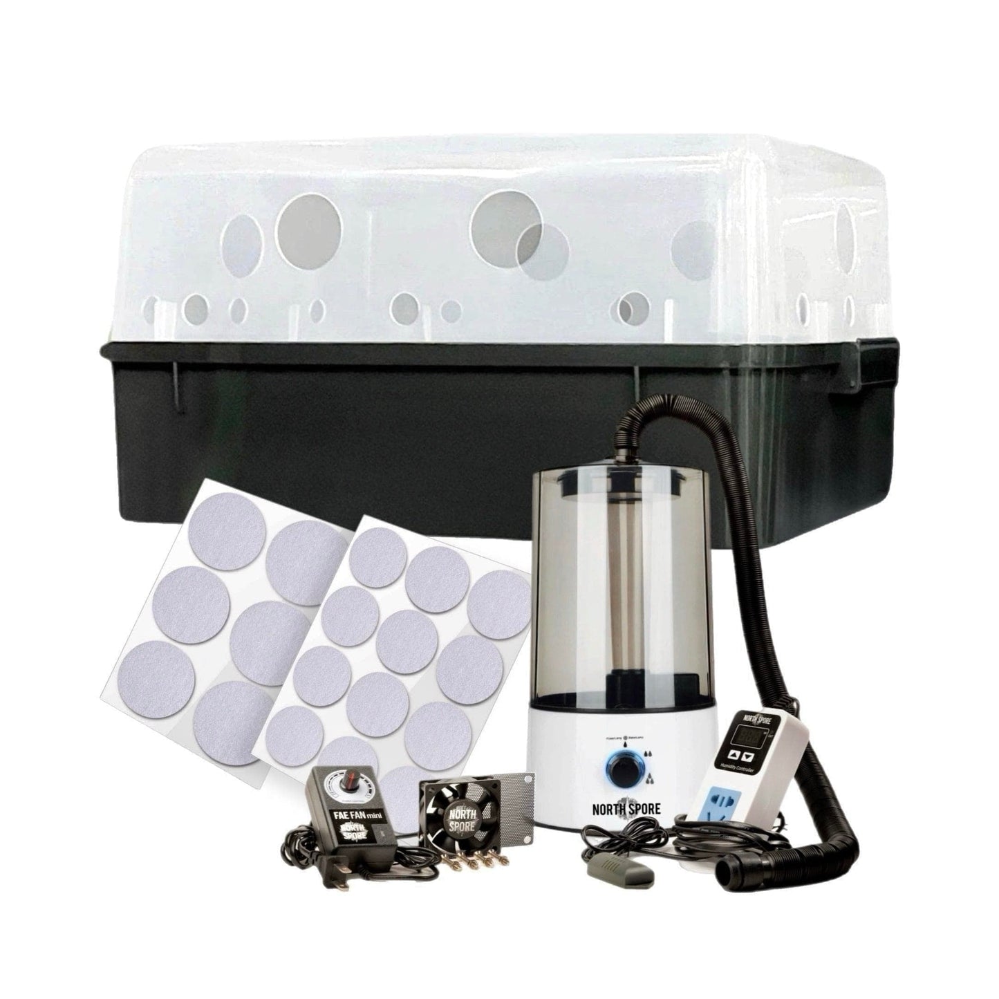 Automated 'Boomr Bin' Monotub Mushroom Grow Kit