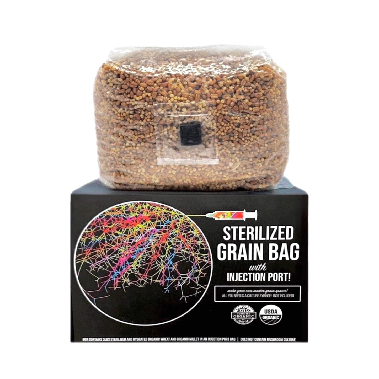 Max Yield Bins Dung-Loving Monotub Mushroom Grow Kit