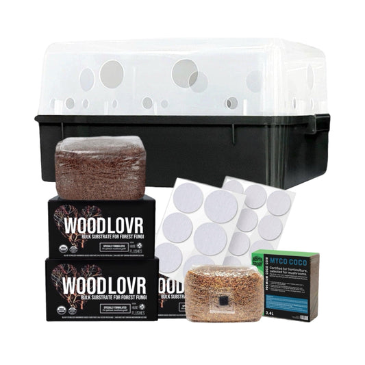 'Boomr Bin' Wood-Loving Monotub Mushroom Grow Kit