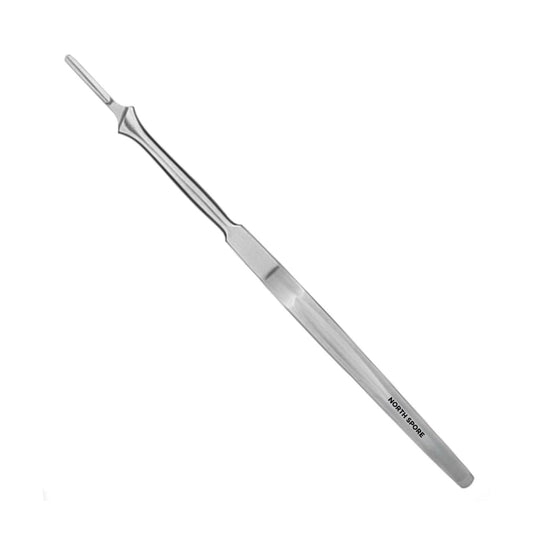 Stainless Steel Ergonomic Flat Scalpel Handle #7