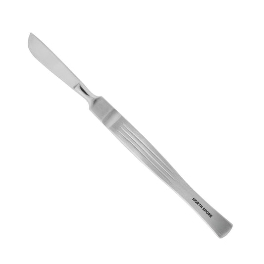 Stainless Steel One-Piece Scalpel with Integrated Blade