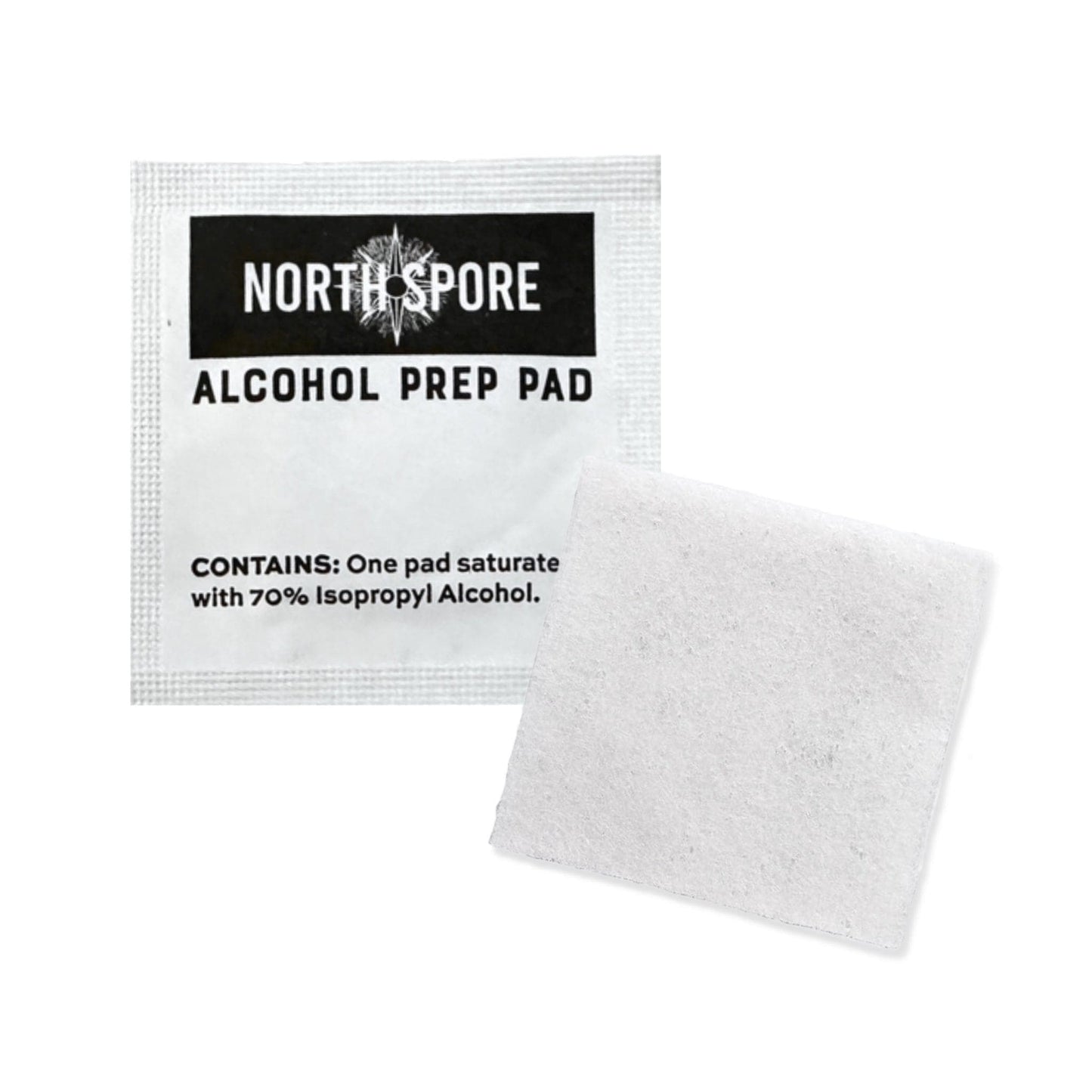 70% Isopropyl Alcohol Prep Pads (100 ct)