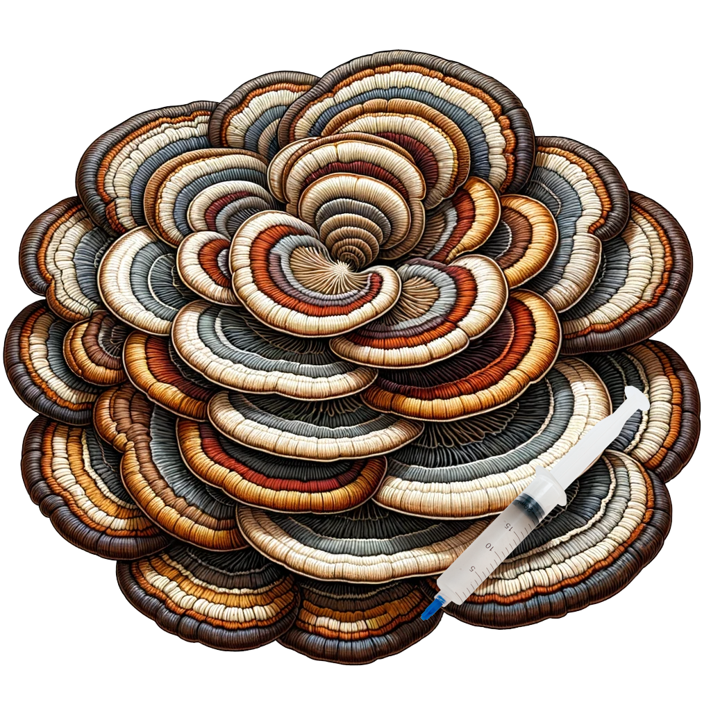 Turkey Tail (10cc) Culinary Mushroom Liquid Culture