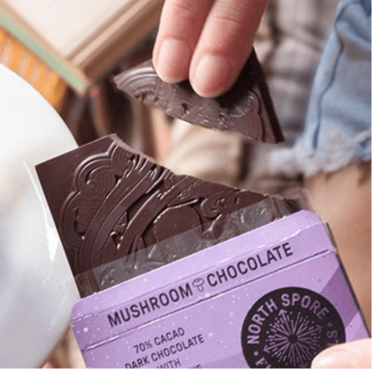 Functional Lion's Mane Mushroom 70% Dark Chocolate Bar