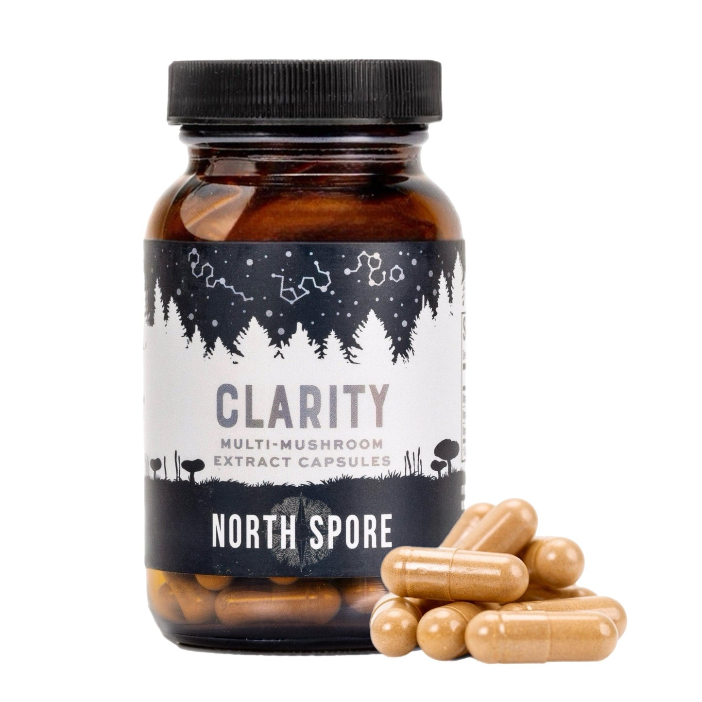 Organic ‘Clarity’ Mushroom Capsules