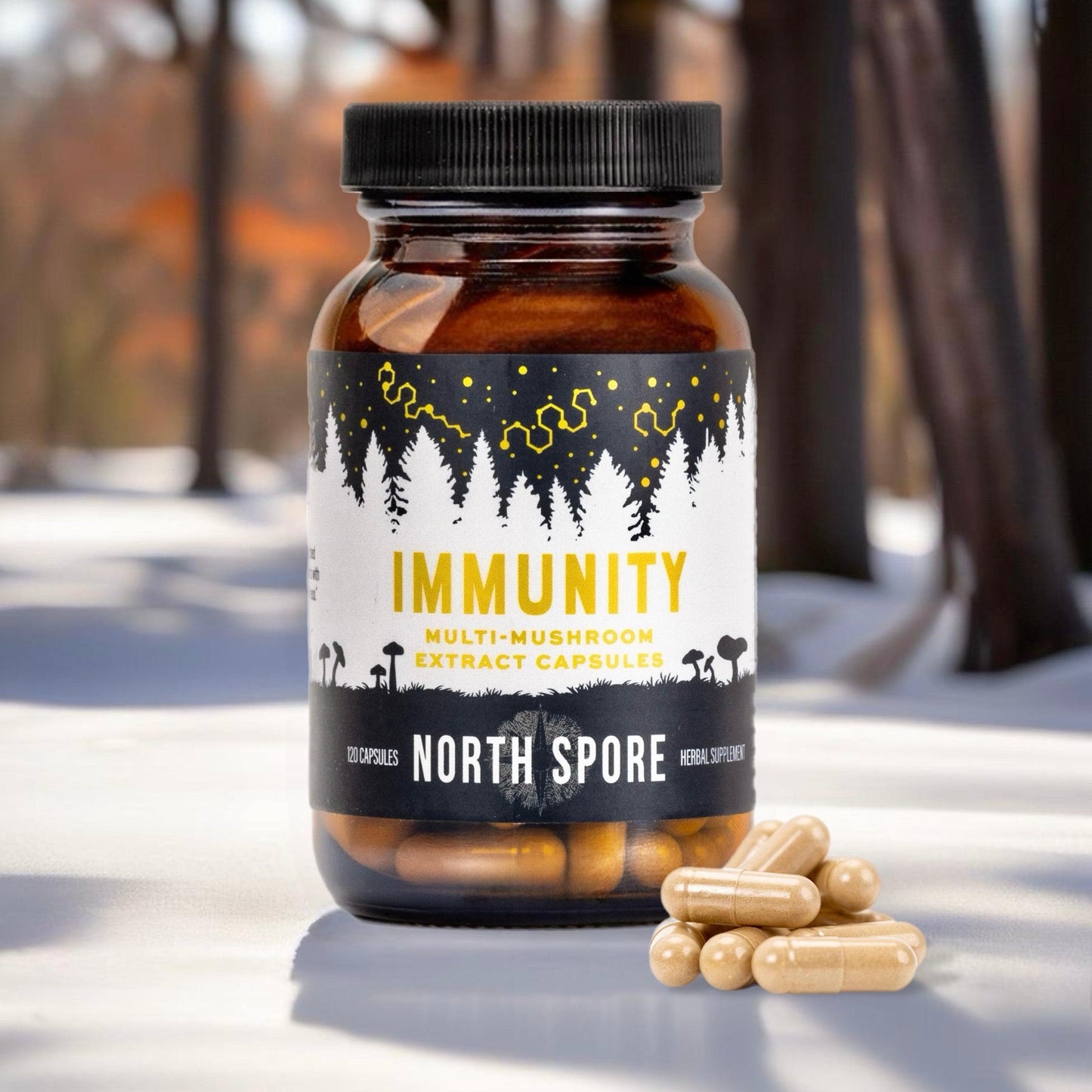 Organic ‘Immunity’ Mushroom Capsules