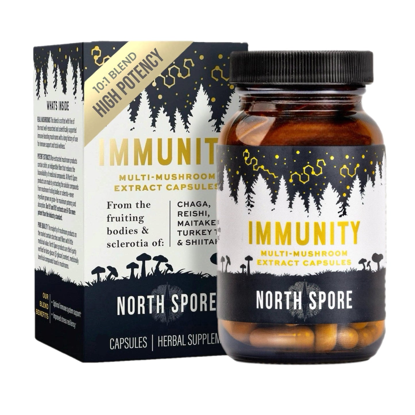 Organic ‘Immunity’ Mushroom Capsules