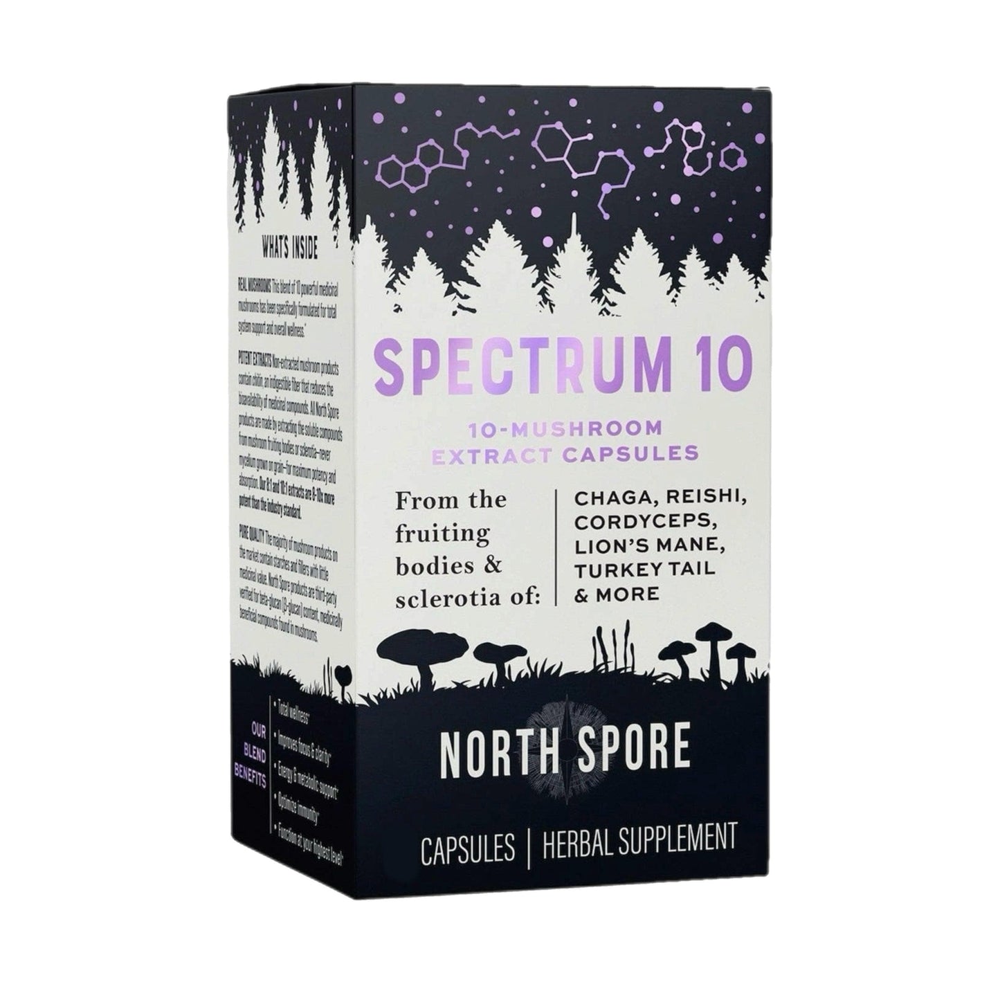 Organic ‘Spectrum 10’ Mushroom Capsules