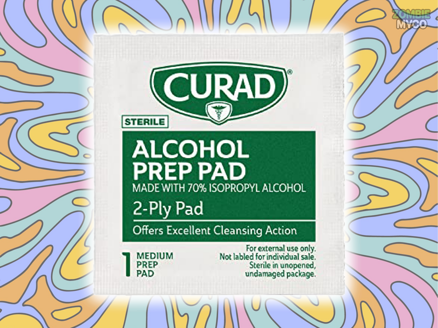 Alcohol Prep Pads - 70% Alcohol - 100 Count